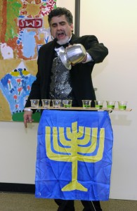 Hanukkah Magic Show - oil lamp trick